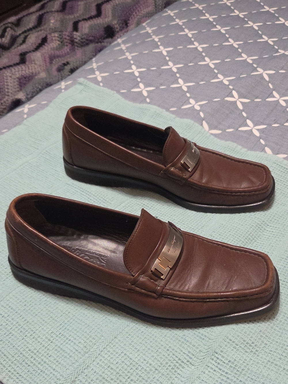 Salvatore Ferragamo Mens Loafer Dress Shoe
